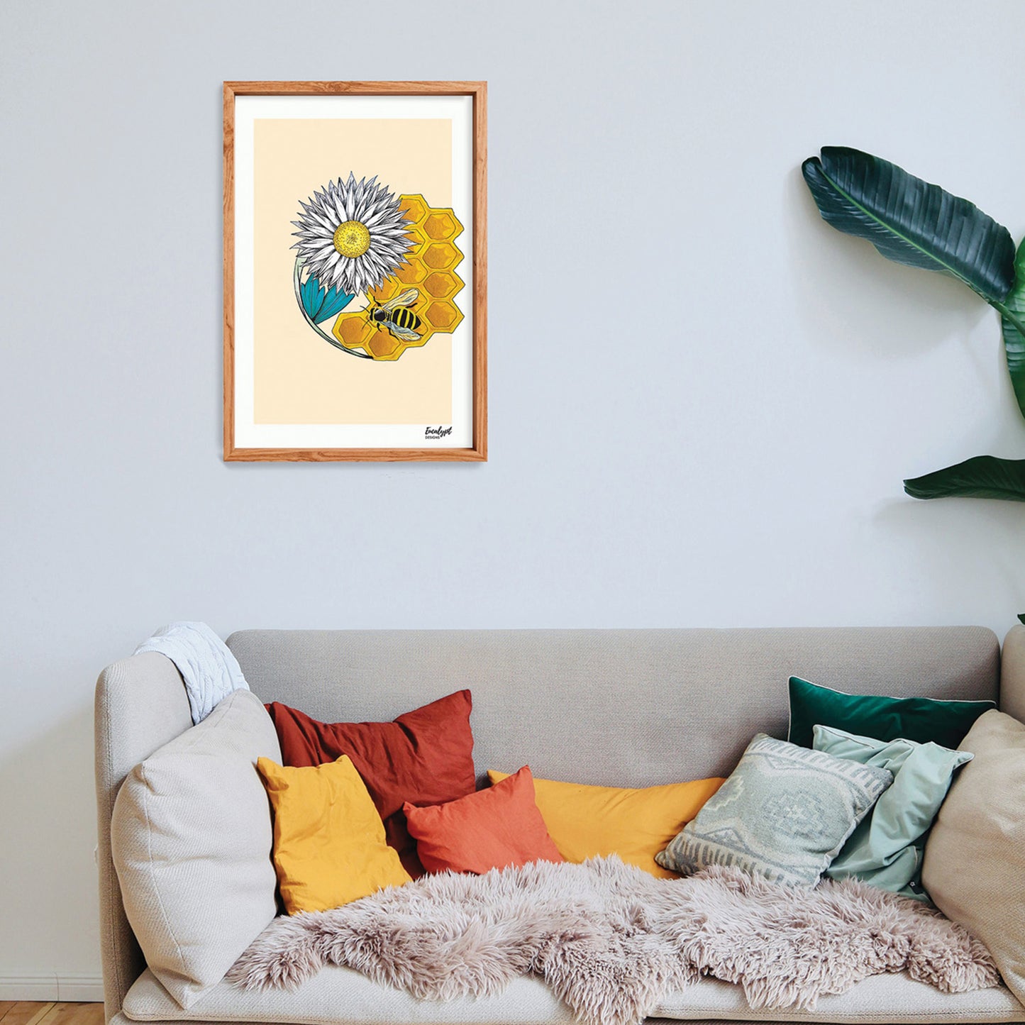 Australian Wildlife Fine Art Print Bee