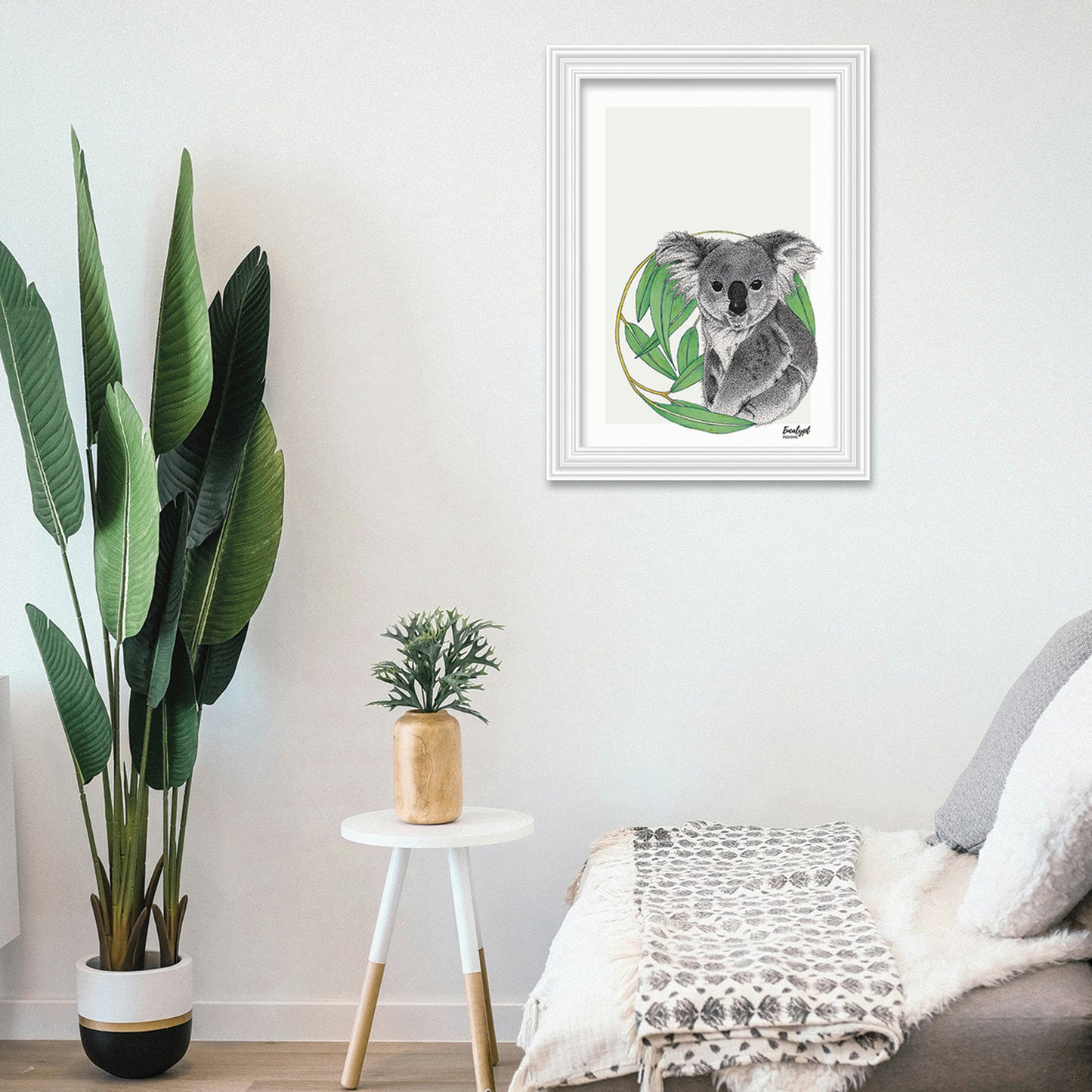 Australian Wildlife Fine Art Print Koala