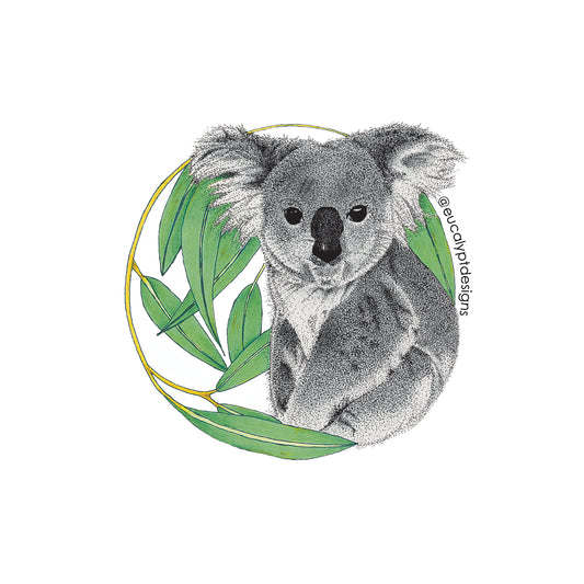 Australian Wildlife Sticker Koala