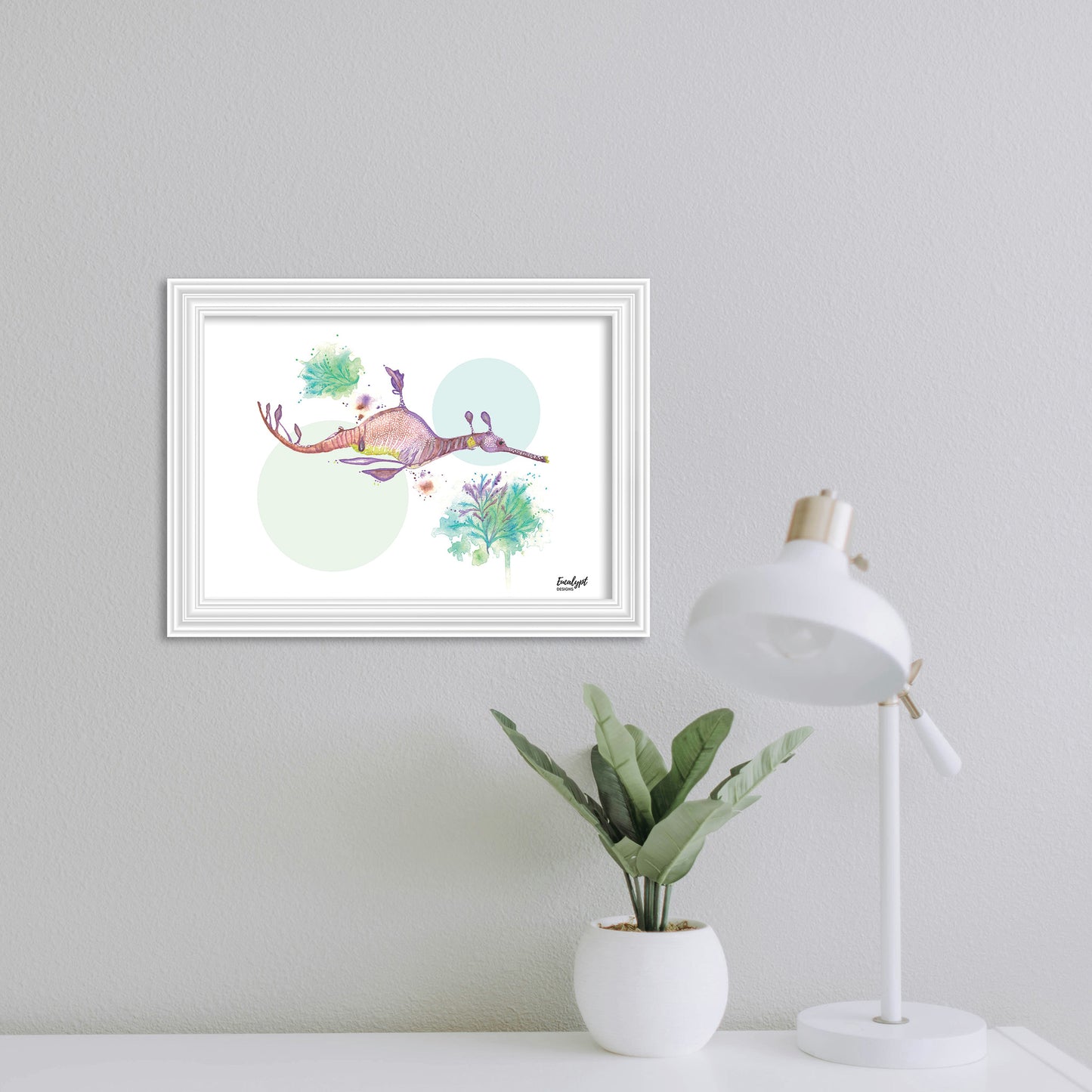 Australian Wildlife Fine Art Print Weedy Seadragon