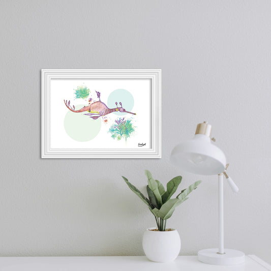 Australian Wildlife Fine Art Print Weedy Seadragon