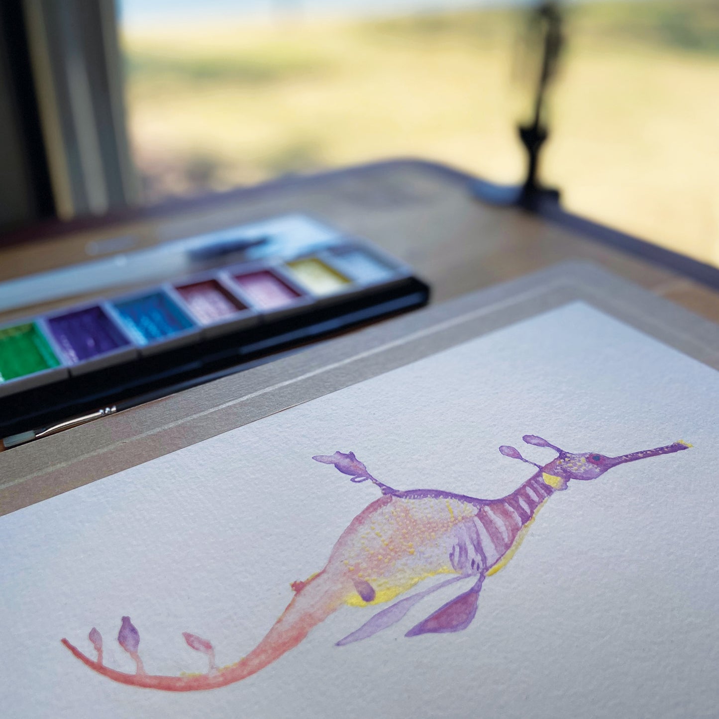 Australian Wildlife Fine Art Print Weedy Seadragon