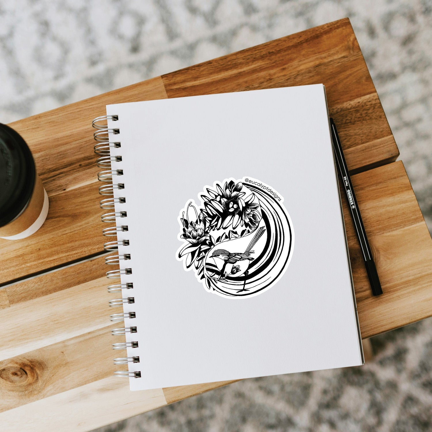 Australian Wildlife Art Stickers