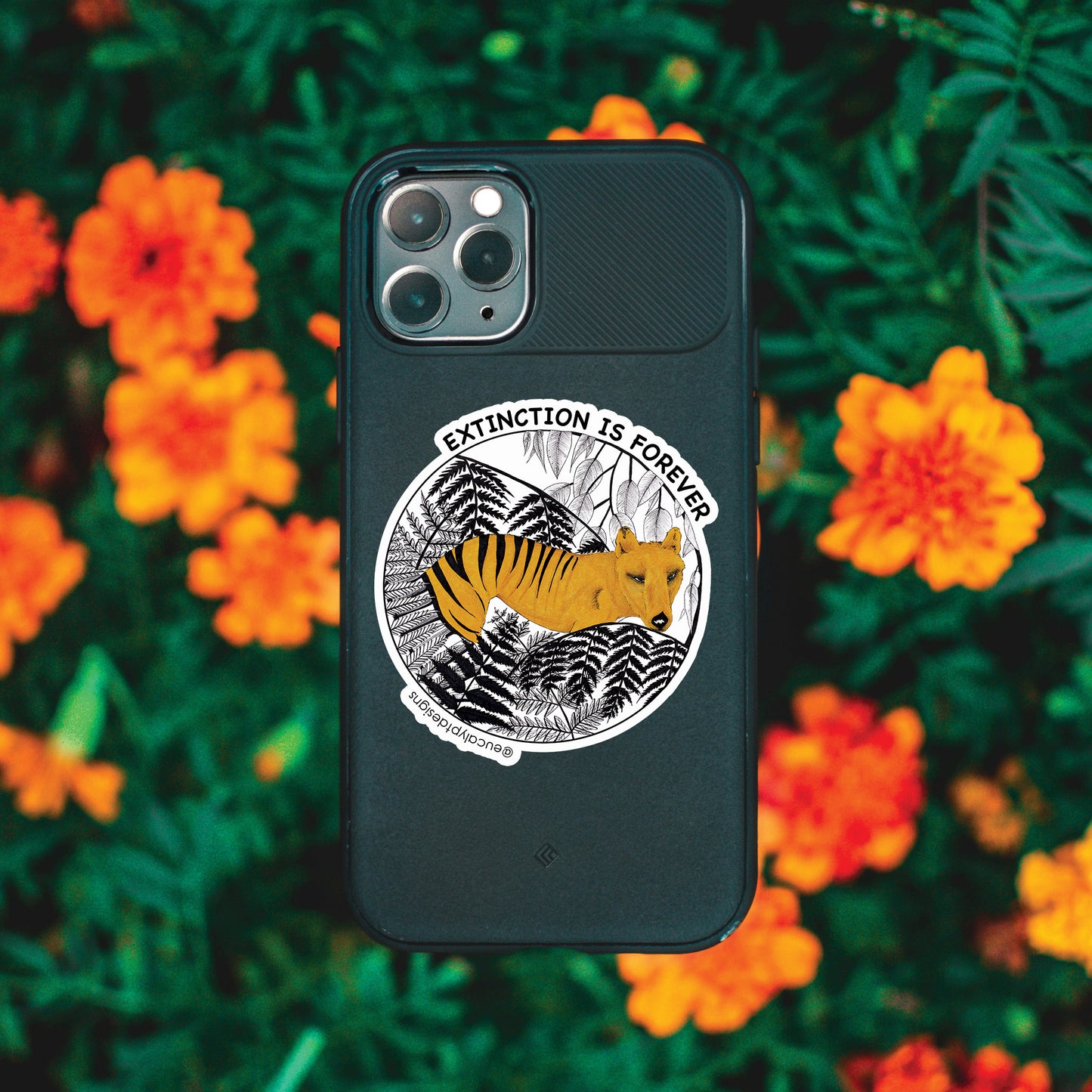 Australian Wildlife Stickers Tasmanian Tiger