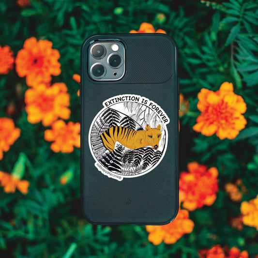 Australian Wildlife Stickers Tasmanian Tiger